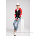 Custom Collision Color Hoodie Windbreaker Jacke für Damen